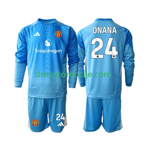 Manchester United Andre Onana 24 Dres Golmanski Dječji Domaći 2025/2026 Dugim Rukavima Manchester United Andre Onana 24 Dres Golmanski Dječji Domaći 2025/2026 Dugim Rukavima